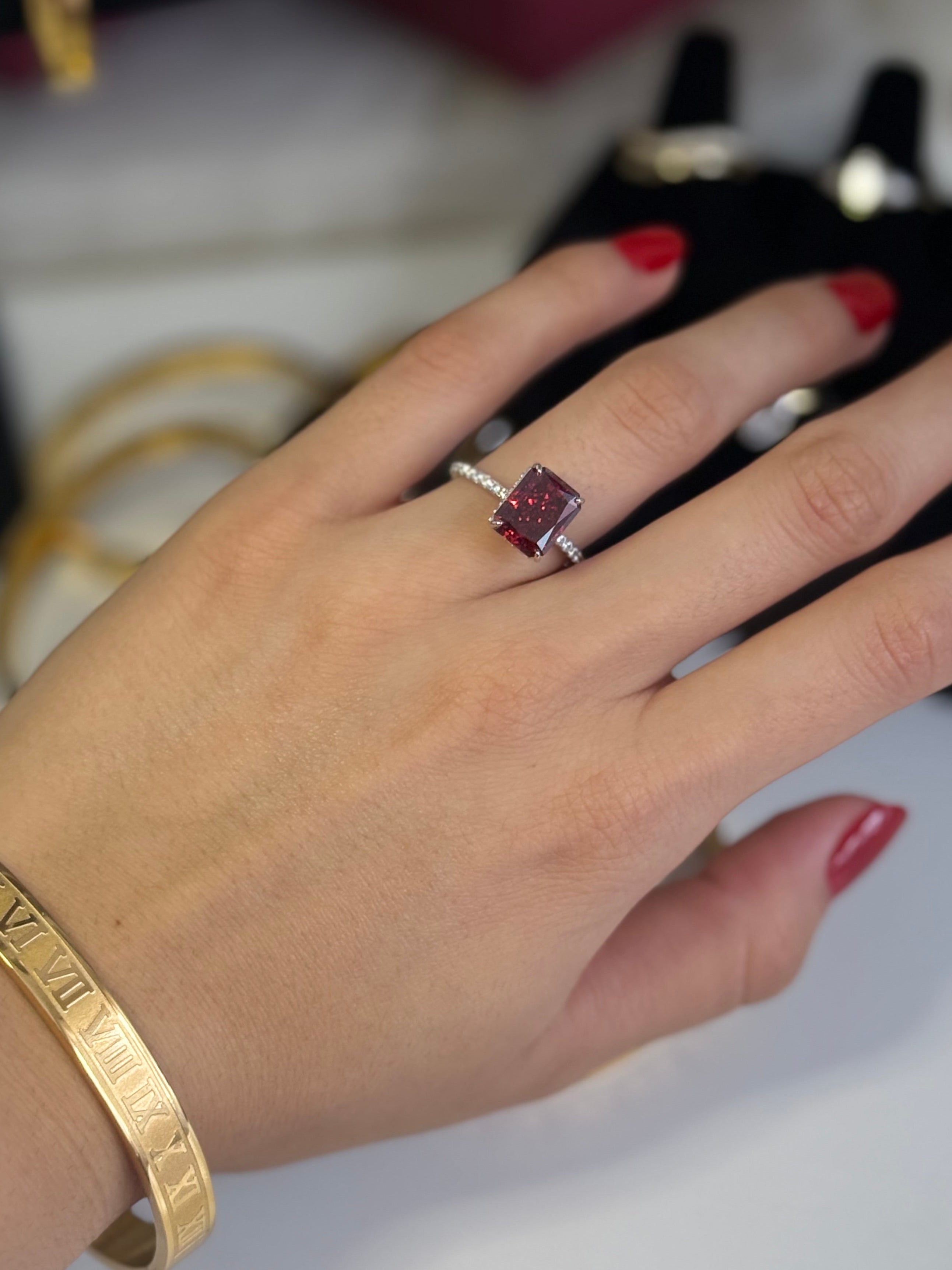 Chérie Silver Ring