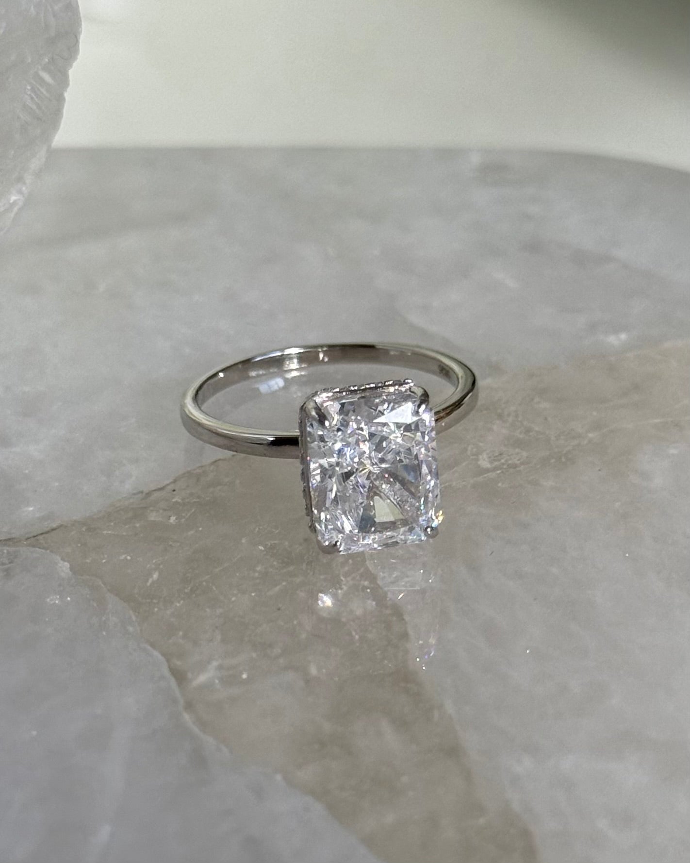 Lucide Silver Ring